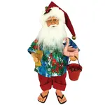 Santa's Workshop Inc. 15" Santa with Flamingo Floaty