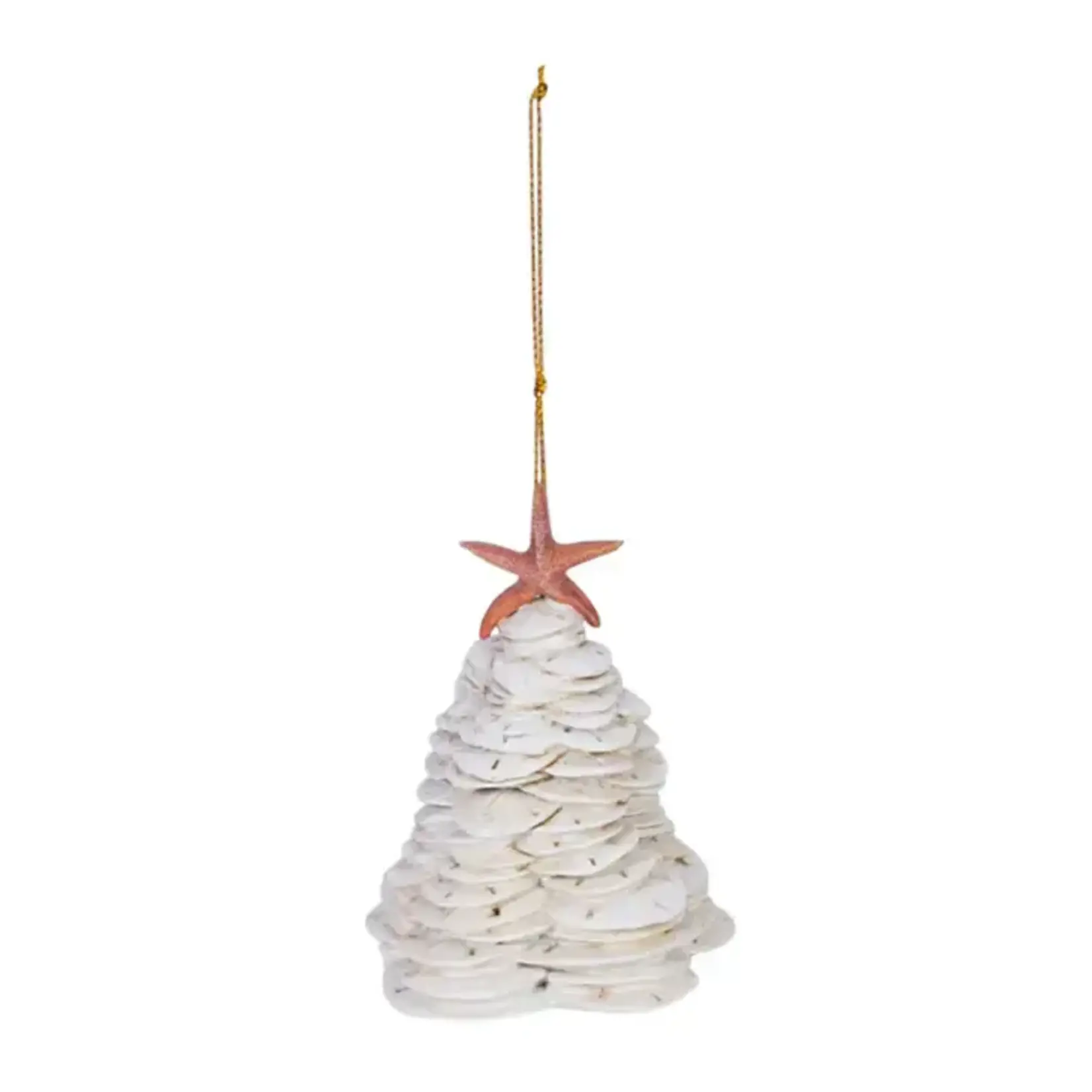 Beachcombers Sand Dollar Xmas Tree Ornament