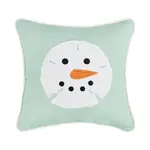 C&F Home Christmas Snowman Sand Dollar Pillow