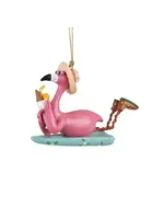 C&F Home Surfboard Flamingo Ornament