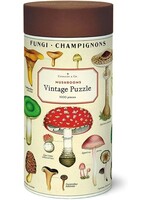 Cavallini Vintage Puzzle - Mushroom 1000 pieces