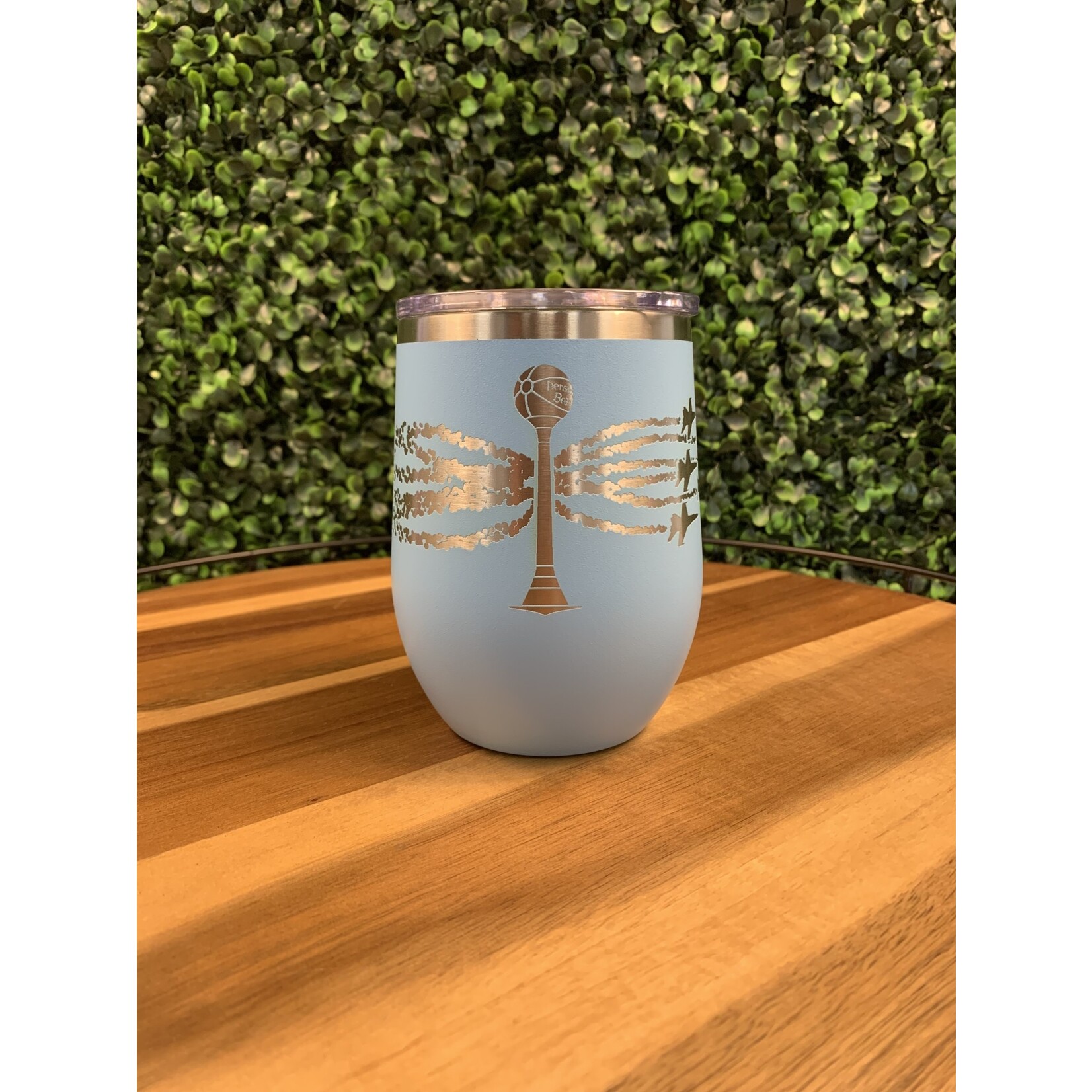 Prim In Proper Wine Tumbler 12 oz PB Font/Ball/Blues