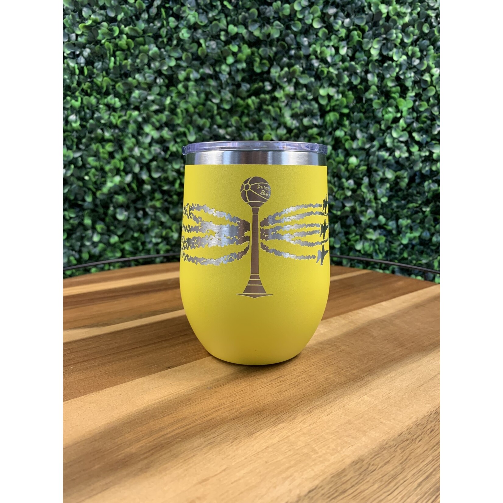 Prim In Proper Wine Tumbler 12 oz PB Font/Ball/Blues