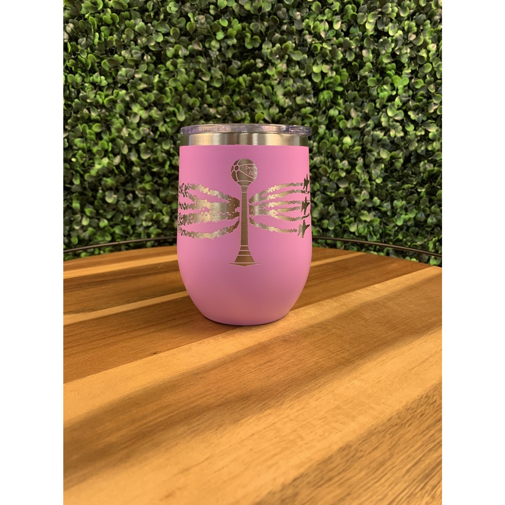 Prim In Proper Wine Tumbler 12 oz PB Font/Ball/Blues
