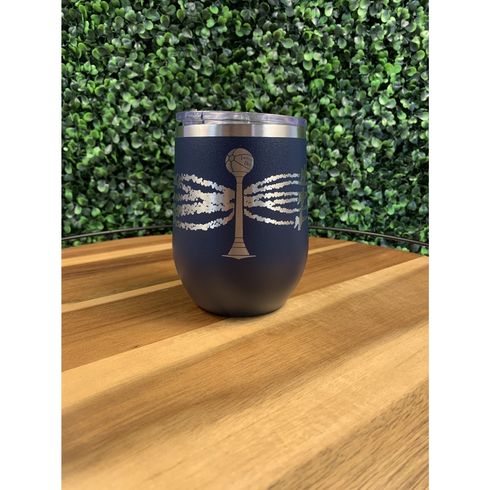 Prim In Proper Wine Tumbler 12 oz PB Font/Ball/Blues