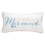 C&F Home I'm Really A Mermaid Throw Pillow