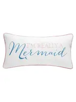 C&F Home I'm Really A Mermaid Throw Pillow