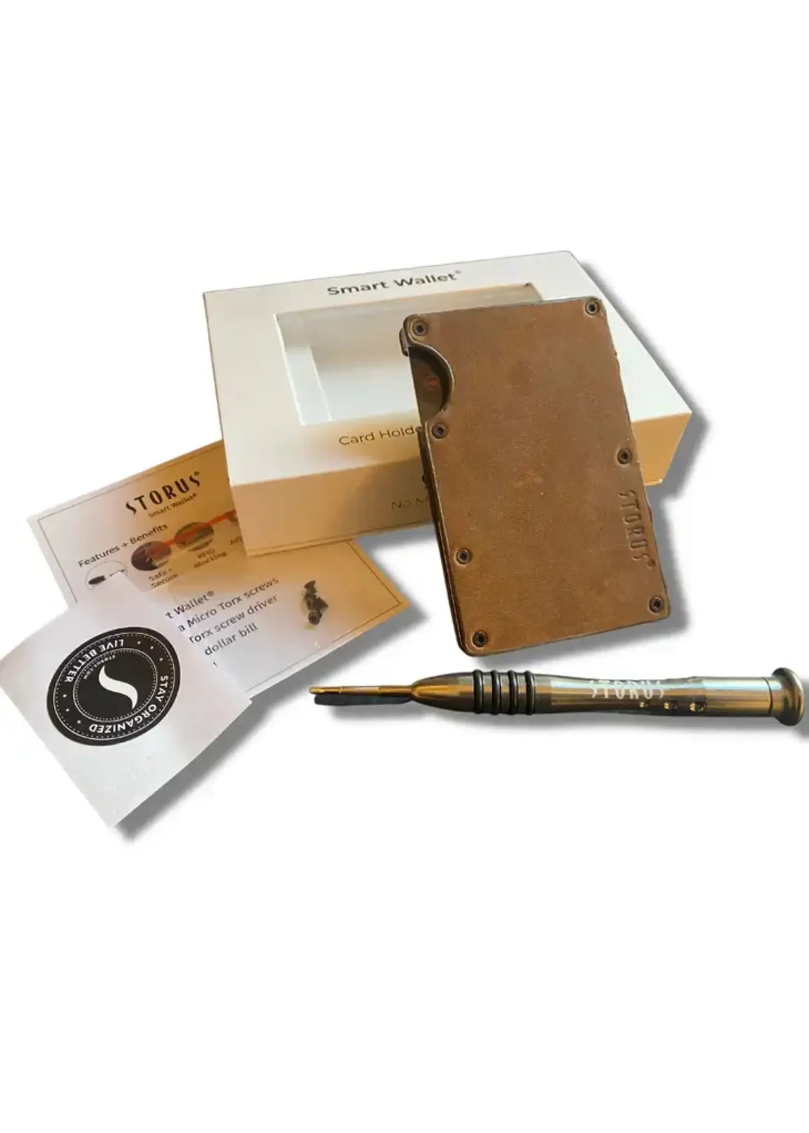 Storus Smart Wallet® Leather Premium Gift Box