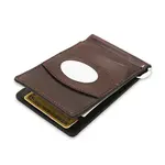 Storus Razor Wallet™ w/ Engraving Plate - Dark Brown