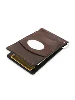 Storus Razor Wallet™ w/ Engraving Plate - Dark Brown