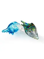 Sea Creations Glass Shells Assorted Mini 3"