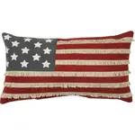 Primitives by Kathy American Flag Pillow