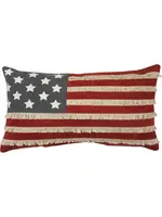 Primitives by Kathy American Flag Pillow