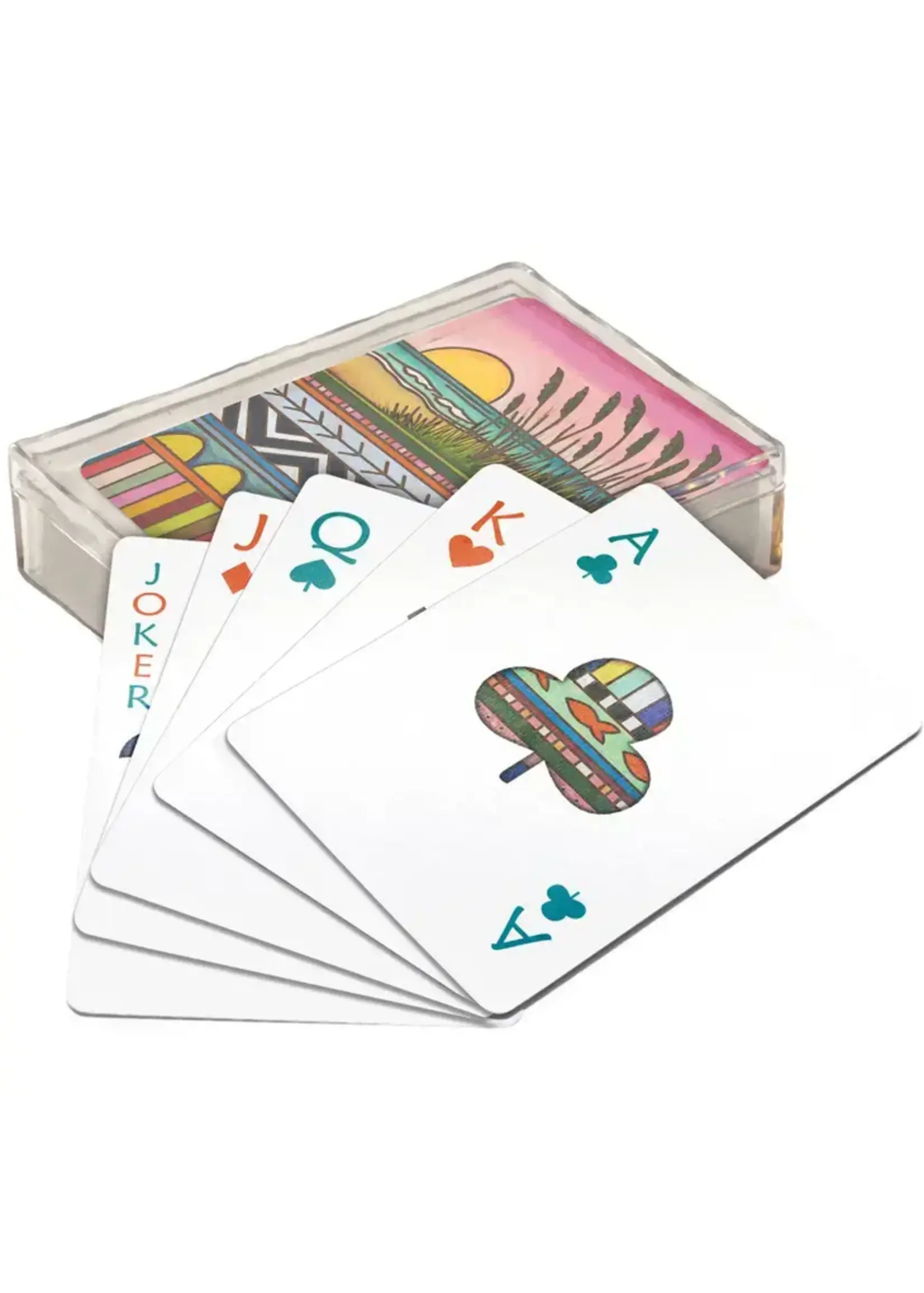 Primitives by Kathy Beach Playing Cards
