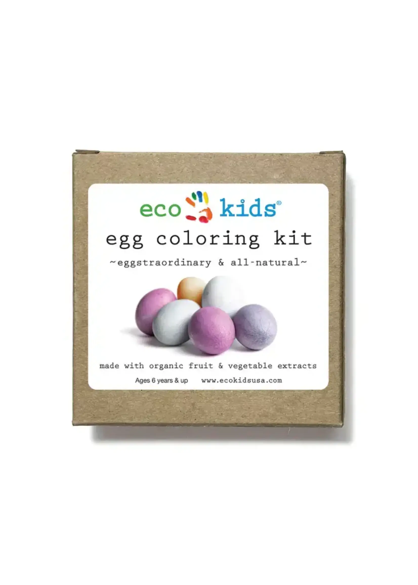 Eco-Kids egg coloring kit - case