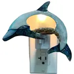 Bamboo Source Tropical Decor Dolphin Night Light