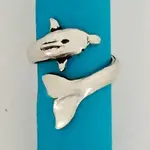 Basic Spirit Dolphin Adjustable Ring