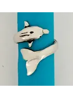 Basic Spirit Dolphin Adjustable Ring