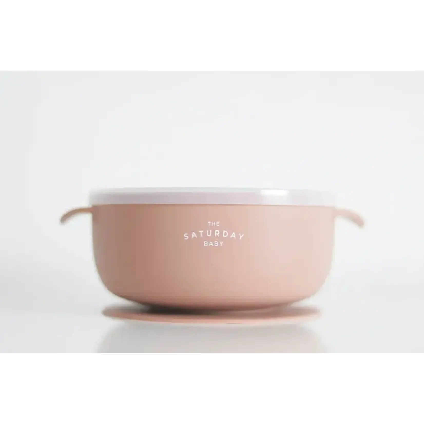 The Saturday Baby Suction Bowl With Lid