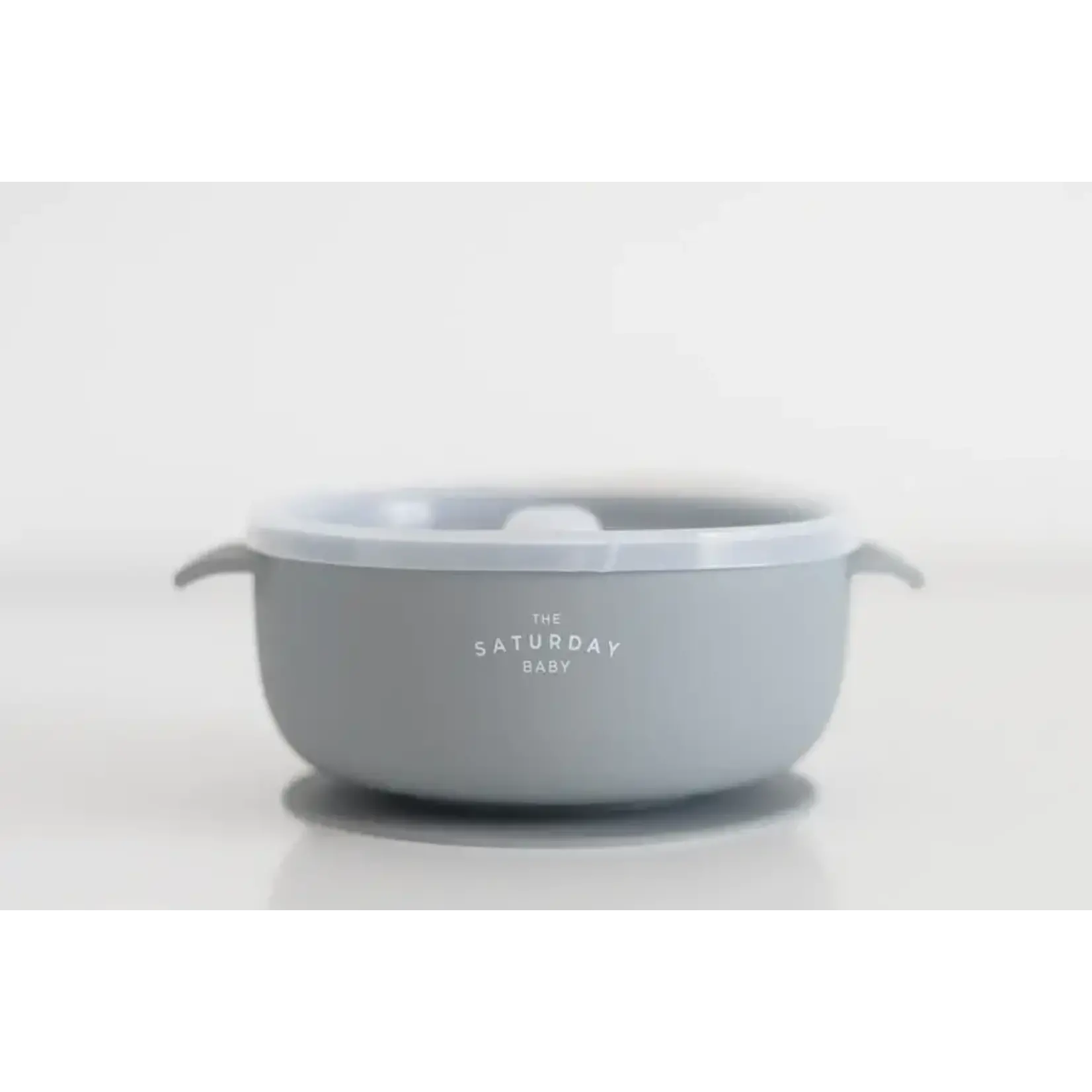 The Saturday Baby Suction Bowl With Lid