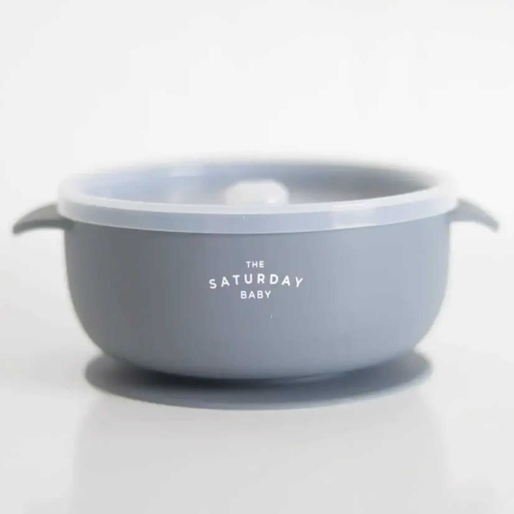 The Saturday Baby Suction Bowl With Lid