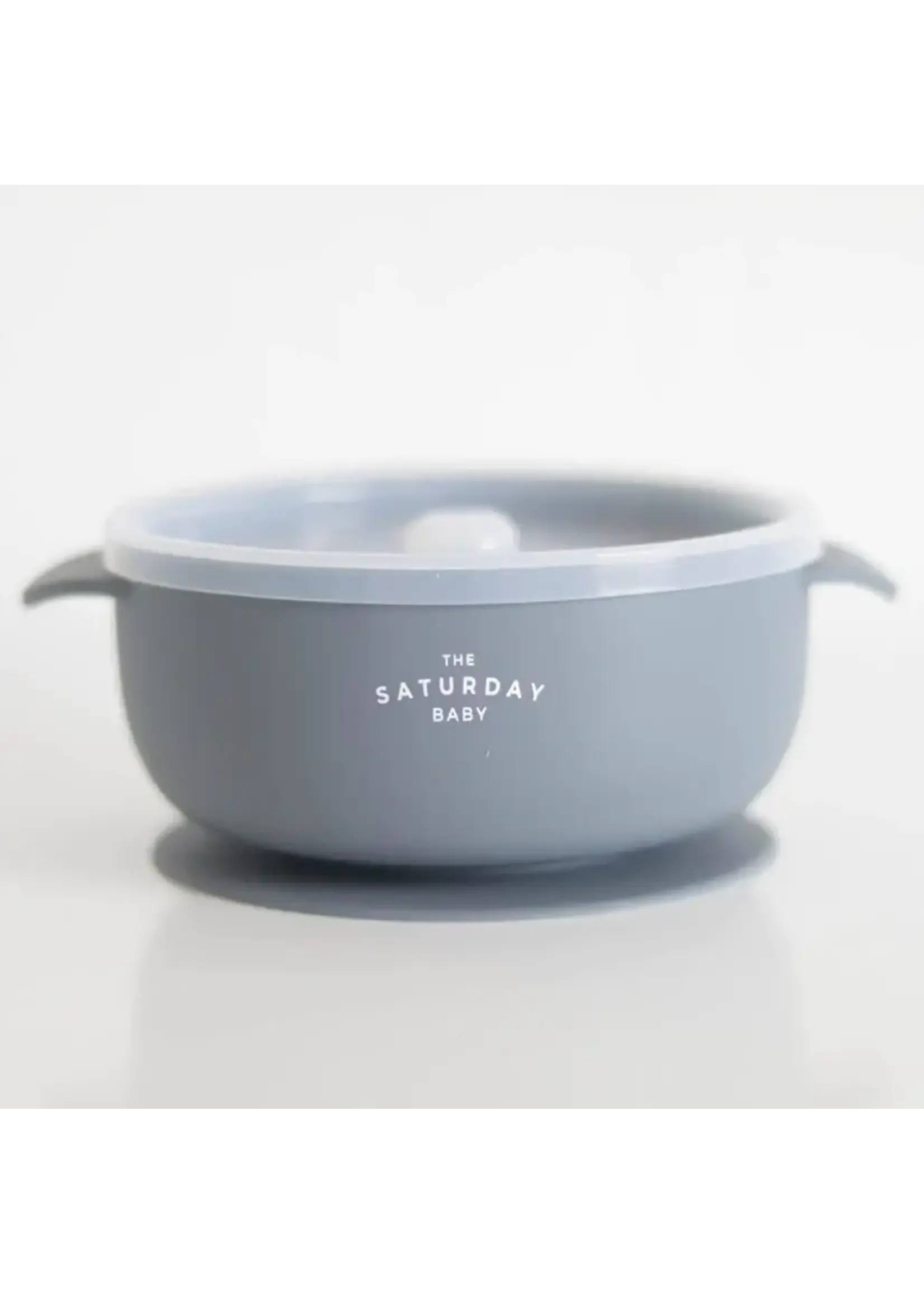 The Saturday Baby Suction Bowl With Lid