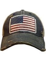 Vintage Life Trucker Hat American Flag