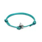 O Yeah Gifts Dolphin Charm Bracelet, Turquoise String