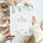 Blush & Gold Wedding Planner (Eucalyptus) wedding organiser bridal gift