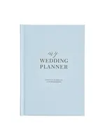 Blush & Gold Wedding Planner (Blue) wedding checklist organiser journal