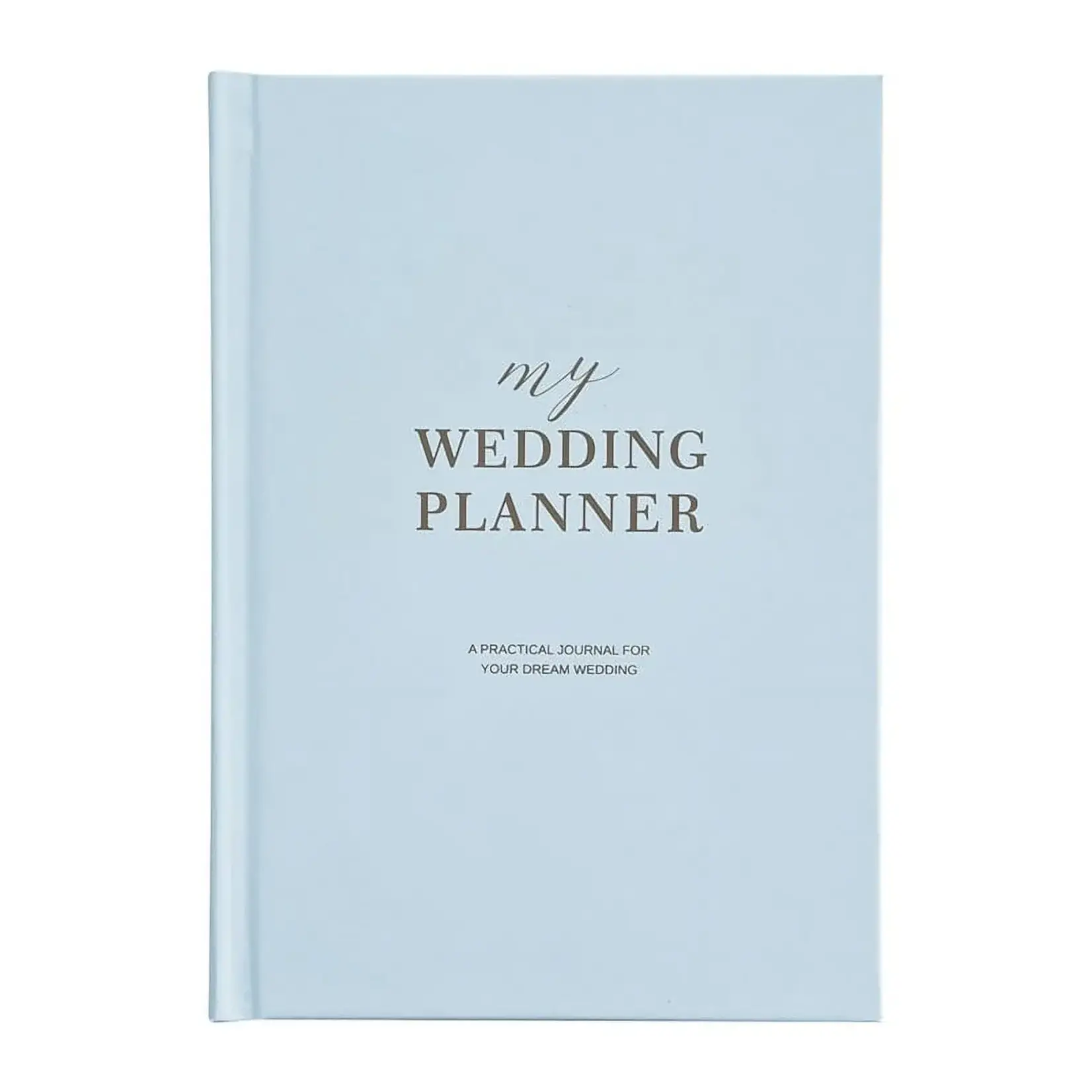 Blush & Gold Wedding Planner (Blue) wedding checklist organiser journal