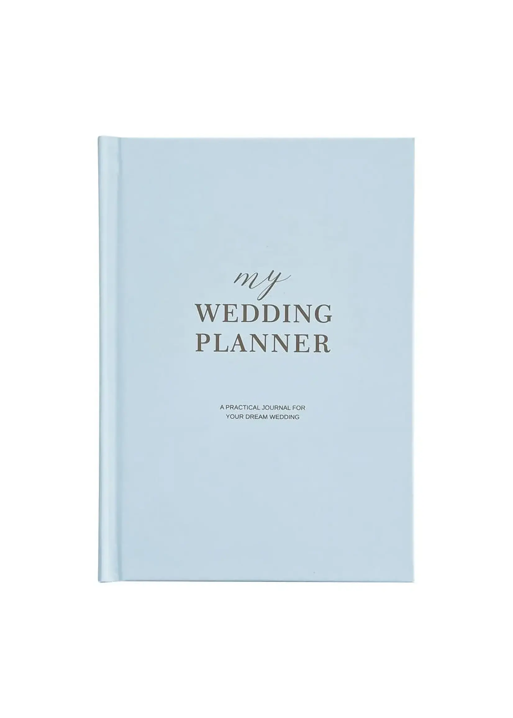 Blush & Gold Wedding Planner (Blue) wedding checklist organiser journal