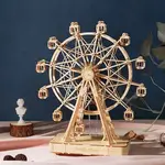 Hands Craft Wooden Puzzle Music Box: Ferris Wheel