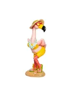 Beachcombers Flamingo w/Hat Figurine