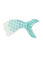 Beachcombers Blue Mermaid Tail Shaped Floor Mat Rug