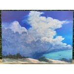 George Wilson Beach Clouds 3 Original Canvas Painting  24x18