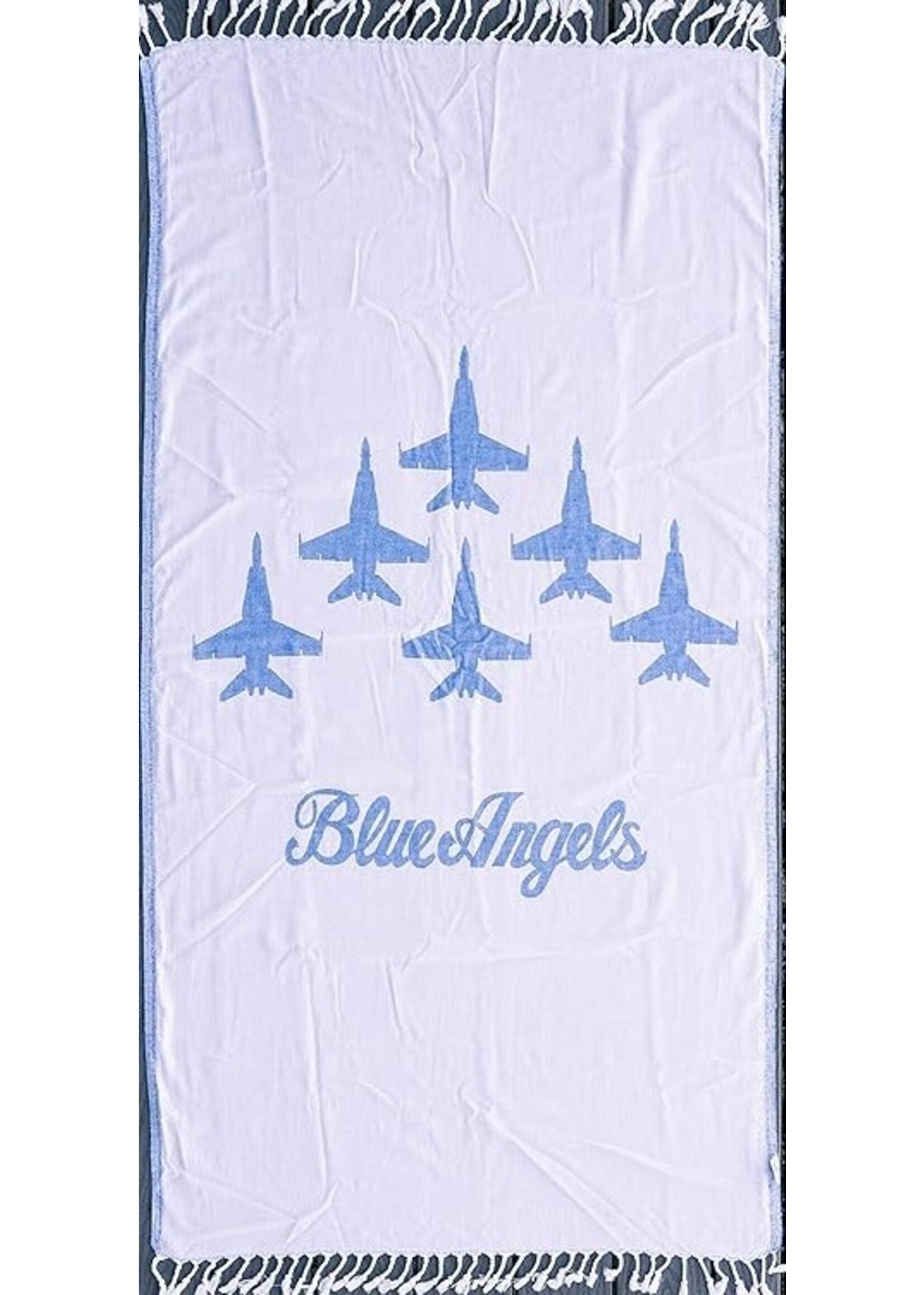 Gulf Coast Goods US NAVY Blue Angels Beach Towel  - Officially Licensed