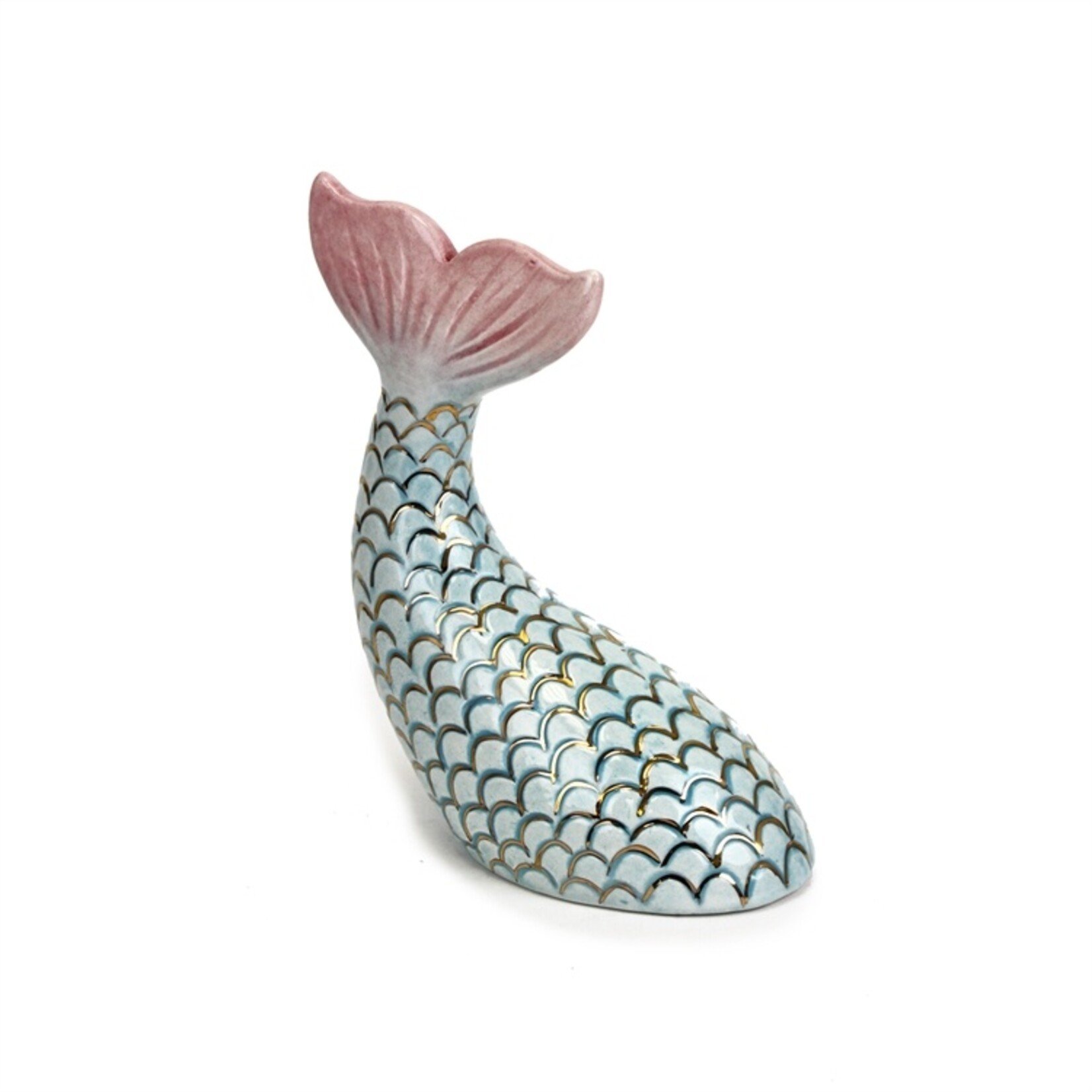 Beachcombers Ceramic Mermaid Tail Bank