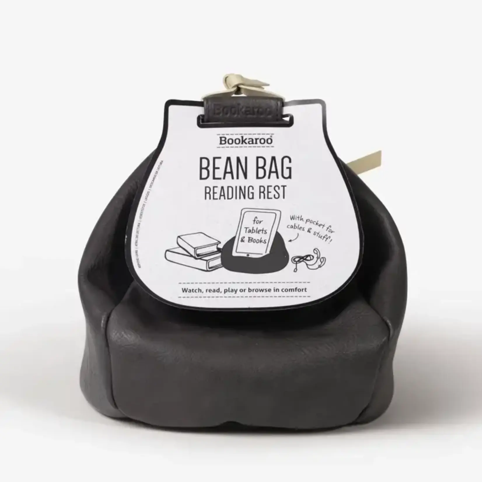 if USA Bookaroo Bean Bag Reading Rest - Charcoal