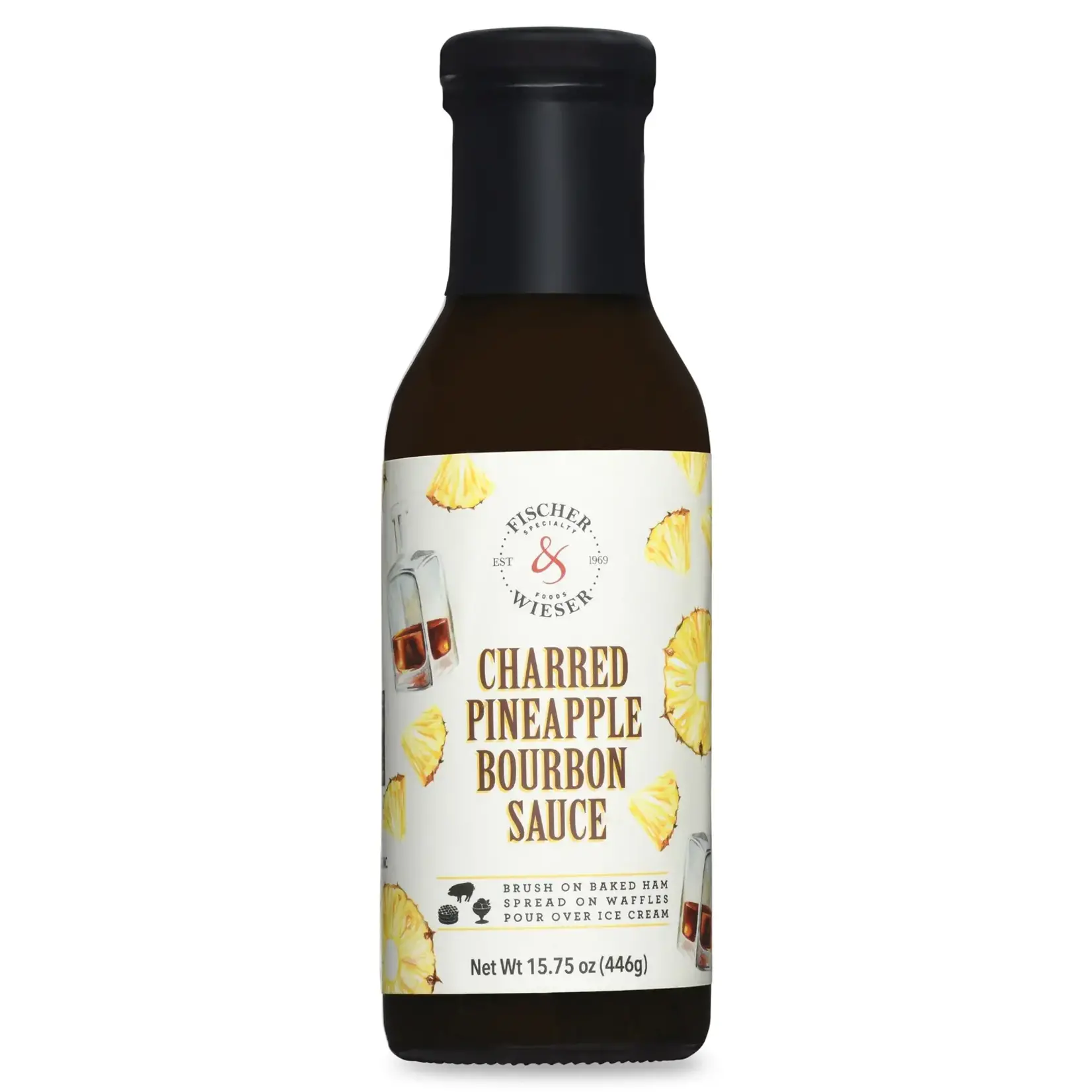 Fischer & Wieser Charred Pineapple Bourbon Sauce 15.75 oz