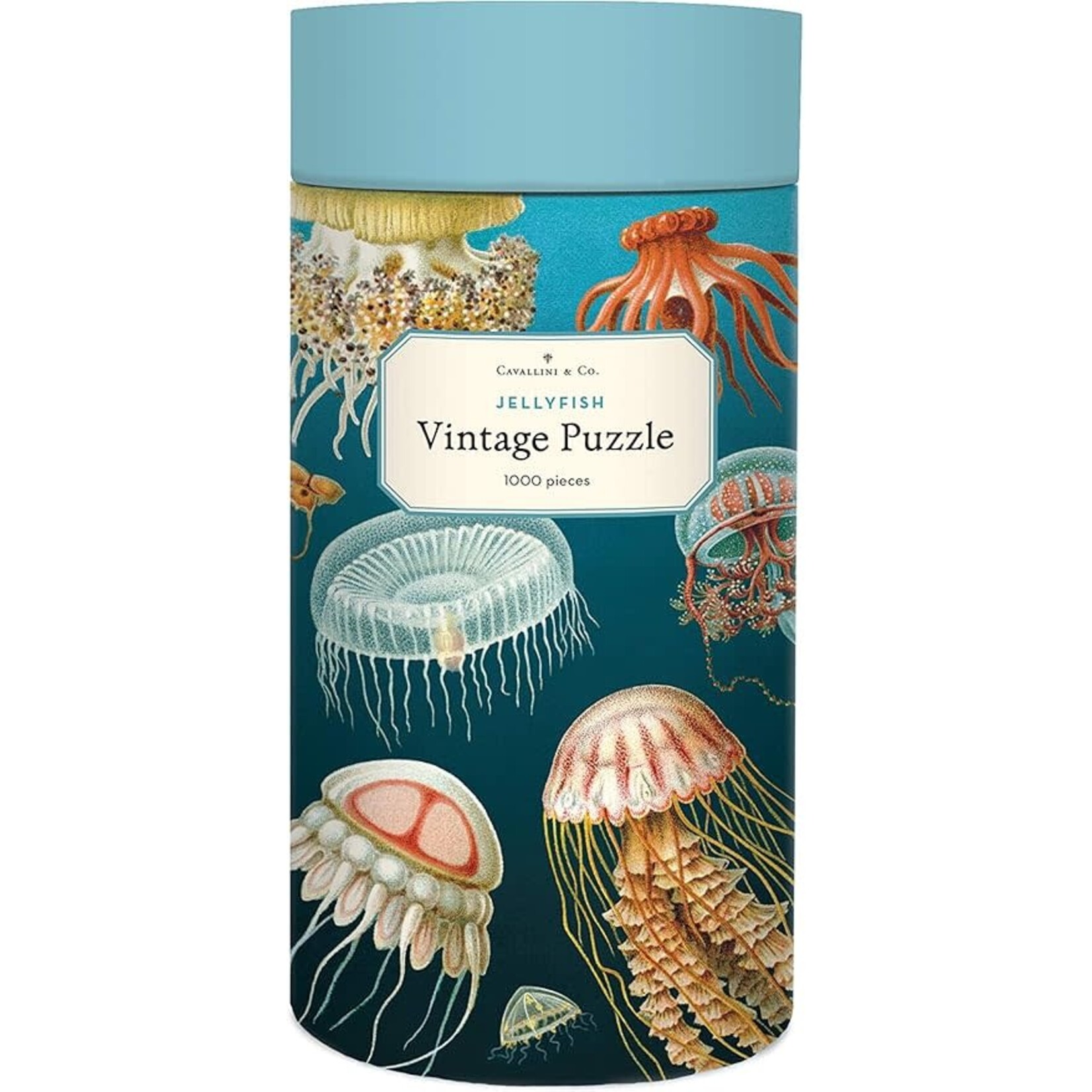 Cavallini Vintage Puzzle - Jellyfish