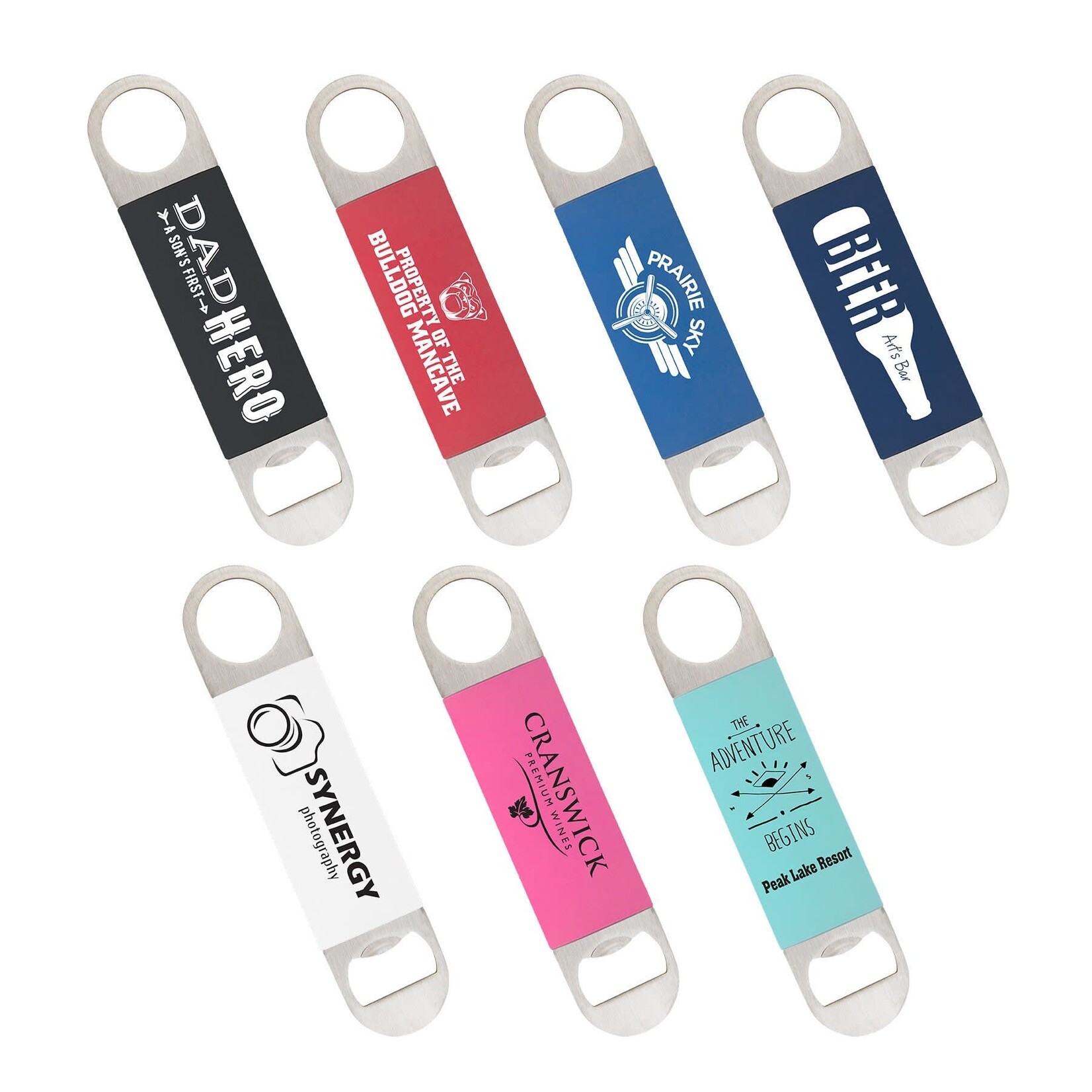 Prim In Proper Custom Engraved Bottle Opener - Silicone Grip