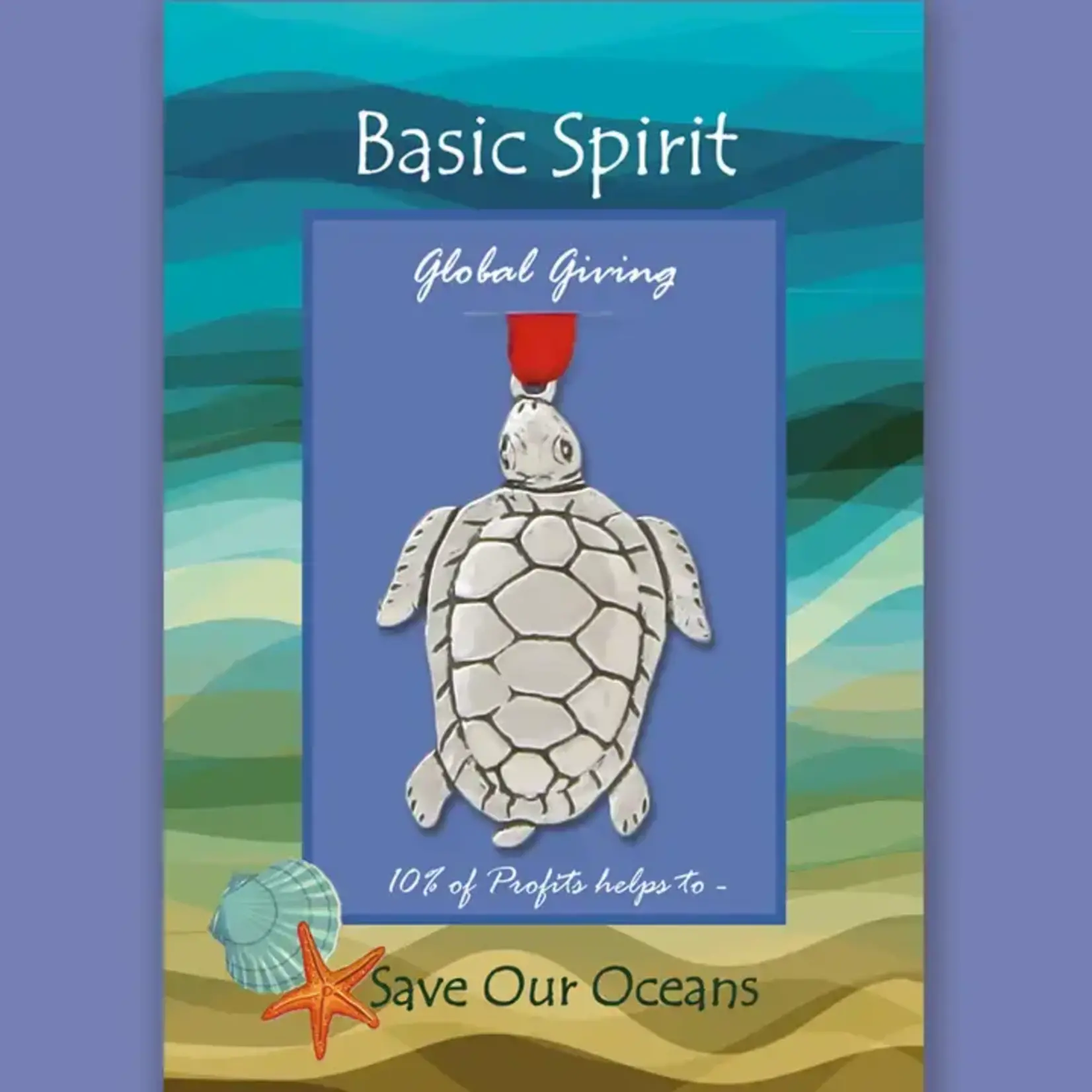 Basic Spirit Save Our Oceans Global Giving Ornament