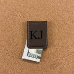 P. Graham Dunn Faux Leather Money Clip