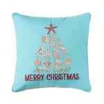 C&F Home Merry Christmas Tree Coastal Seashells - Pillow