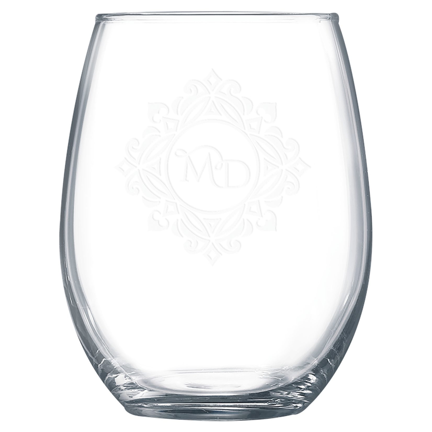 Prim In Proper Custom Engraved Stemless Wine Glass 15 oz