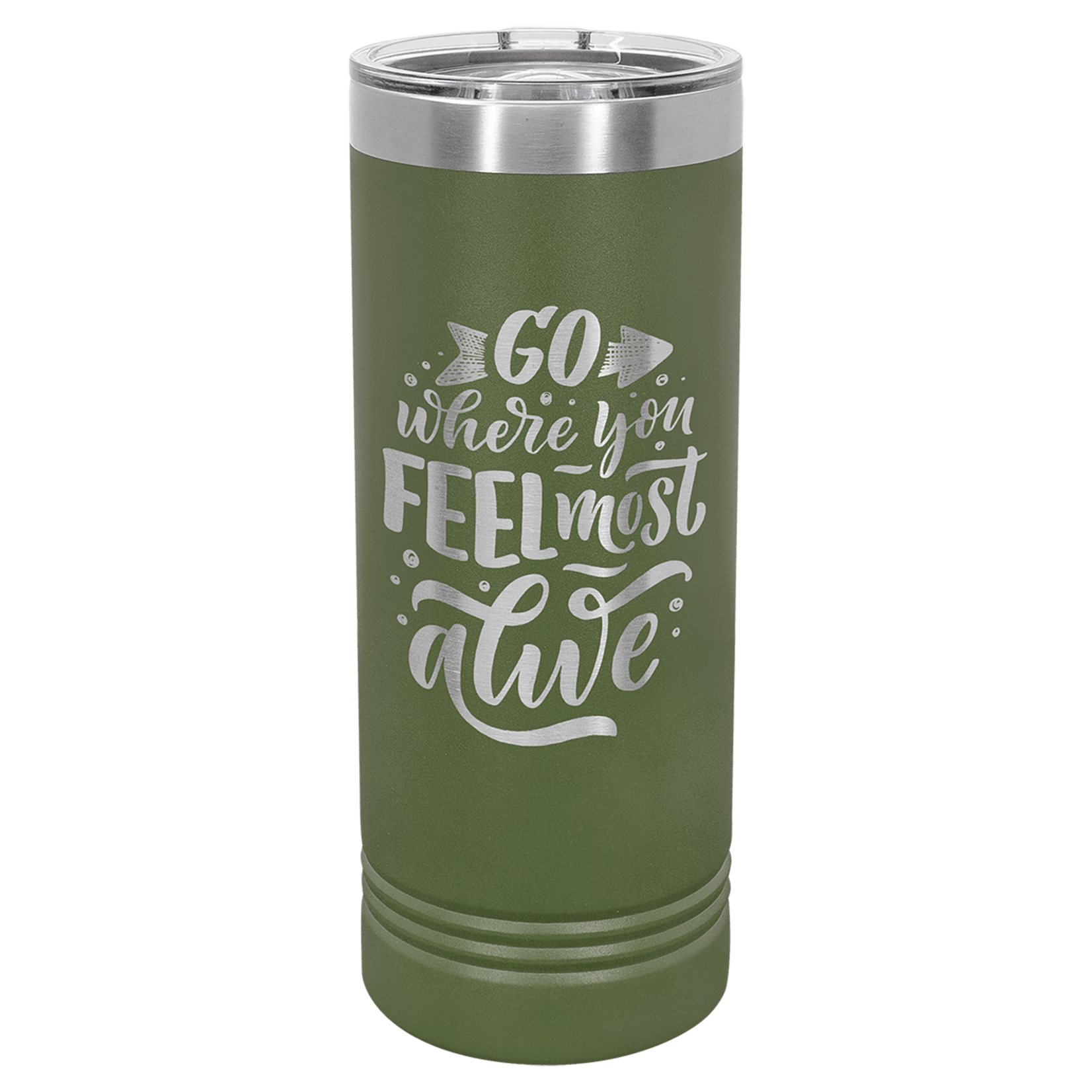 Prim In Proper Custom Engraved Skinny Tumbler 22 oz