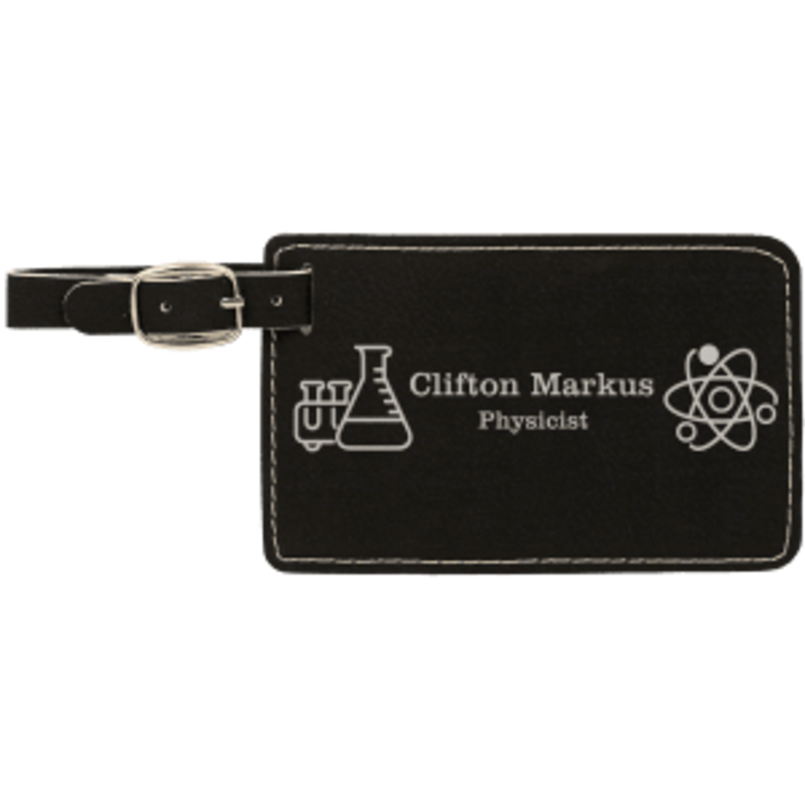 Prim In Proper Custom Engraved Luggage Bag Tag
