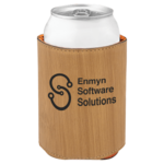 Prim In Proper Leatherette Can Bottle Koozie Holder