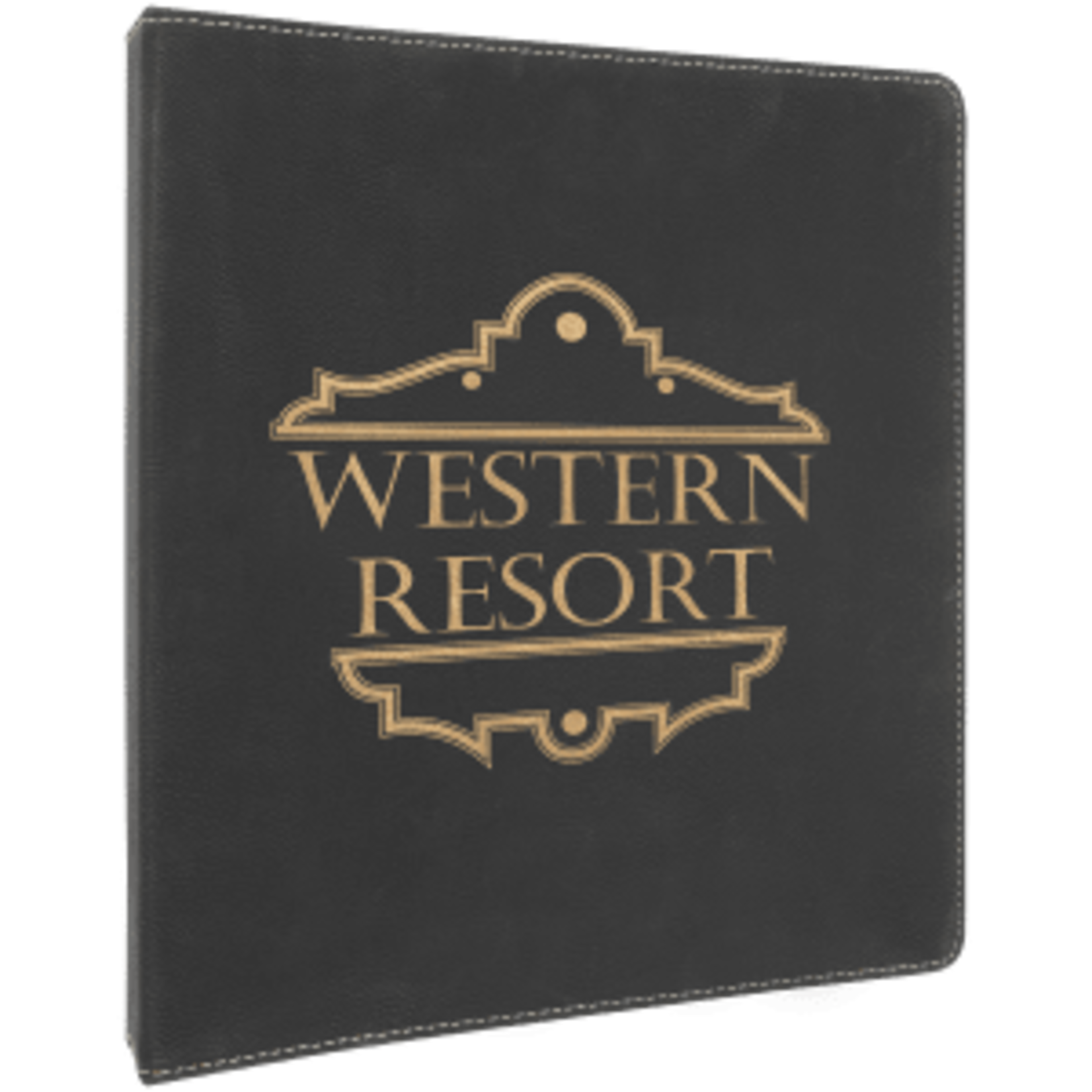 Prim In Proper Custom Engraved Leatherette Binder 1"